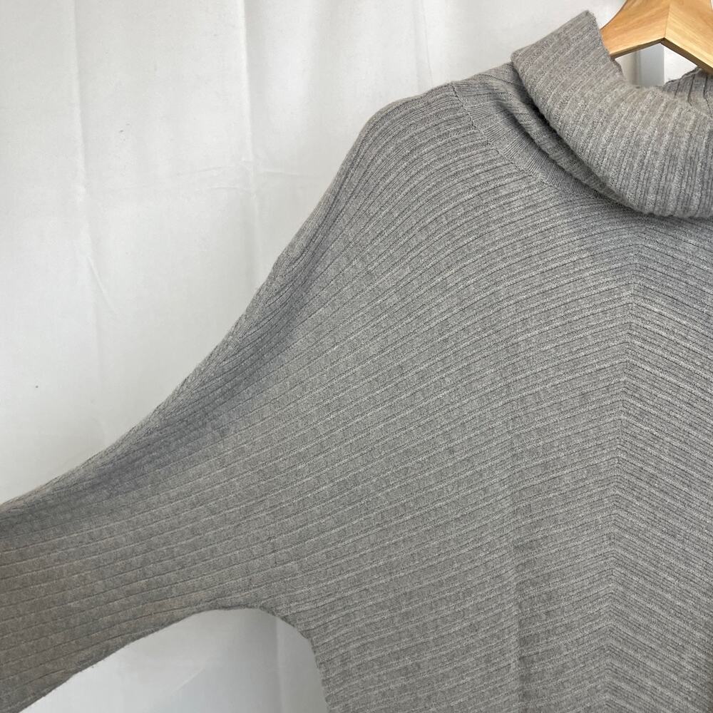 MOTH Anthropologie Tisbury Cowl Sweater Dolman Long Sleeve Pullover Gray Size S - Picture 6 of 10